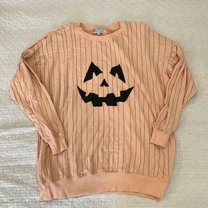 Wildfox Jack-O-Lantern/ Halloween Sweater Oversized